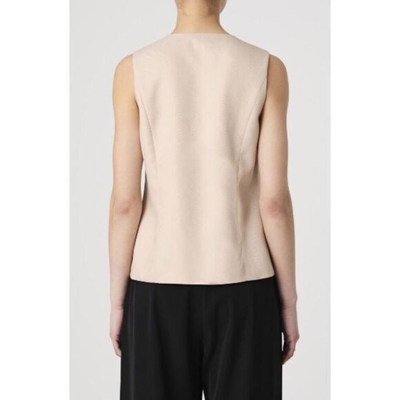 French Connection Tie Front Vest Size S - Picture 2 of 10